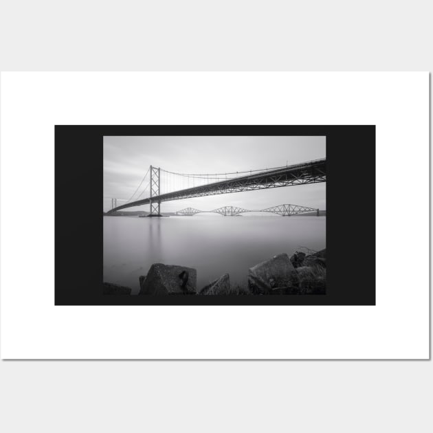 The Forth Bridges Scotland Wall Art by TMcG72